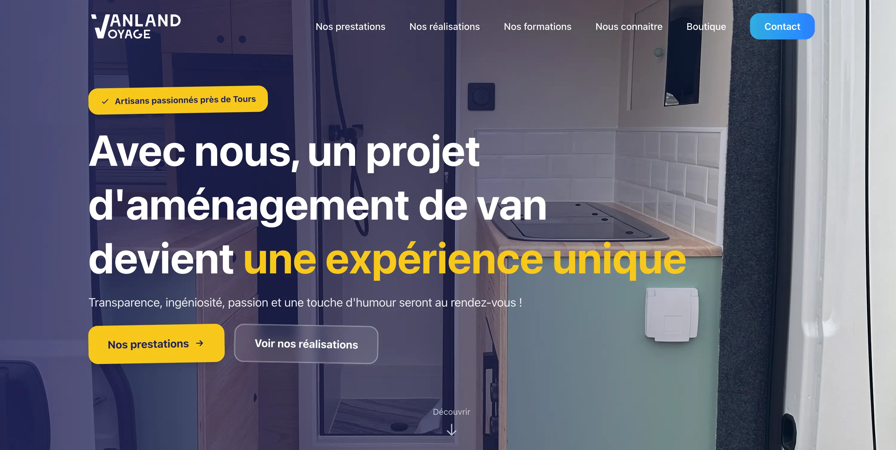 Vanland Voyage - Aménagement de van
